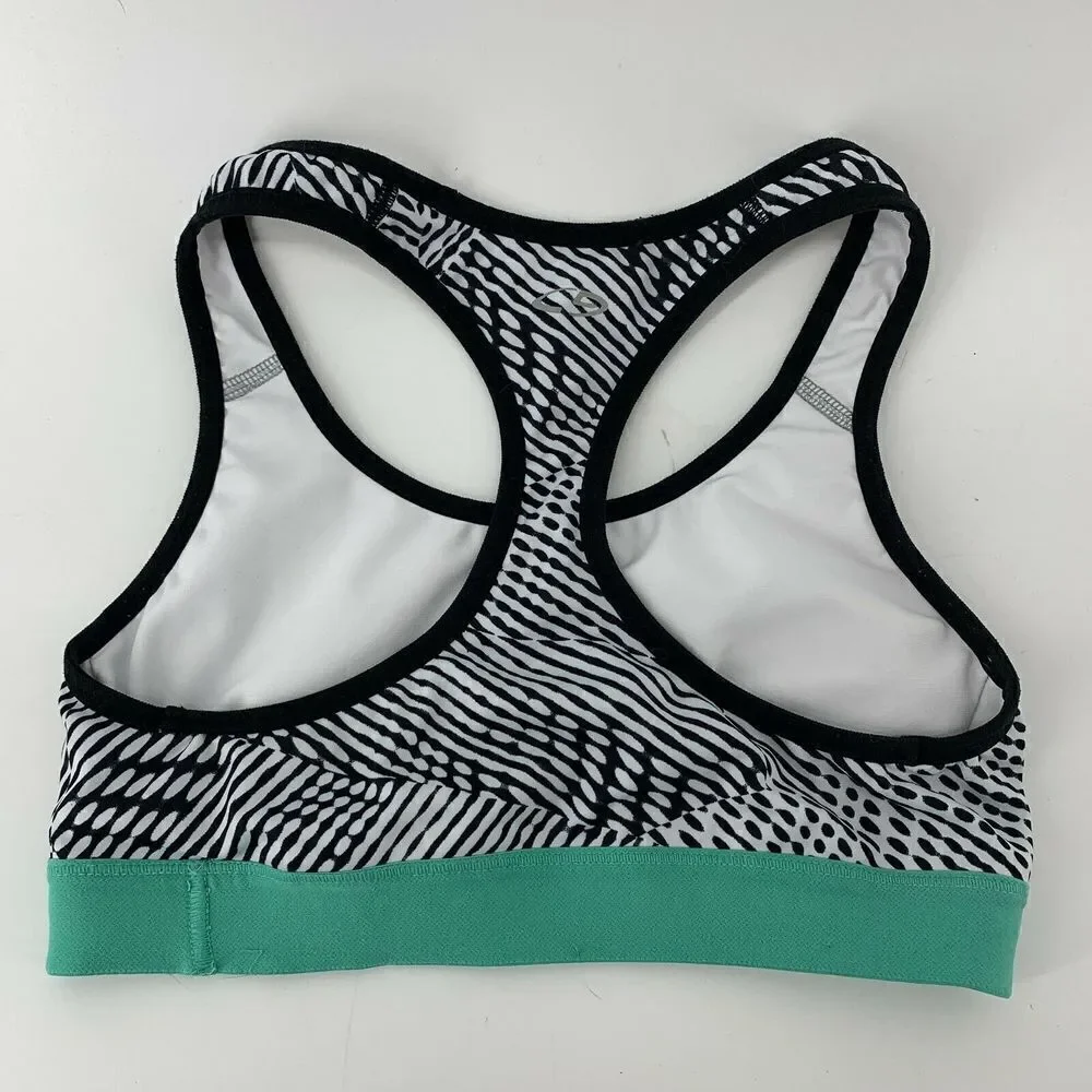 Champion C9 Sports Bra XS Black White Green